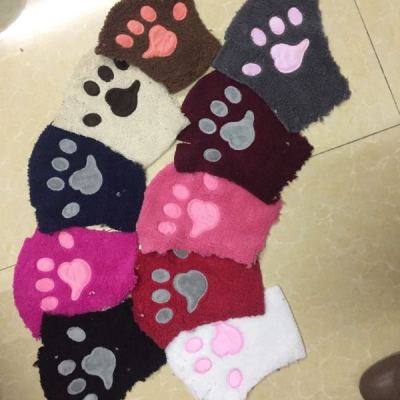 Korean plush cloth art gloves cat claw bear claw tiger claw gloves