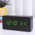 Fashion creative alarm clock luminous electronic clock temperature table simple digital LED wood clock