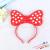 Luminous bowhair band flash children's head band concert knot hair band