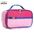 Colorful swallow [factory direct] waterproof Pu wave pattern square bag candy color cosmetic bag