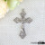 Alloy cross Jesus relief design necklace men and women pendant ornaments
