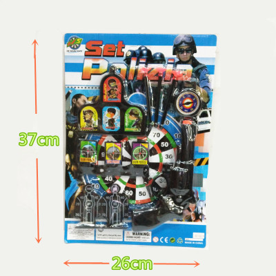 Children's toys wholesale stall Mounted Police Children's plastic puzzle toys