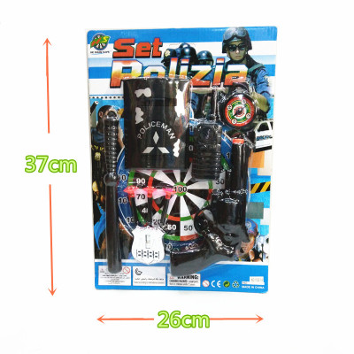Children's toys wholesale stall mounted police intelligence plastic toys