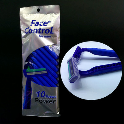 Chaomei shaver company has 10 shaver face control 2-layer blades