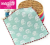 Cotton Double-Layer Jacquard Gauze Square Face Towel Face Cloth Baby Bibs Wholesale