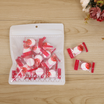 Portable candy pack travel with disposable towels face cleaning up travel essential supplies
