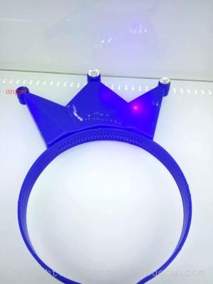 Factory Direct Sales Led Headband Hair Band with LED Light Crown Hair Clasp