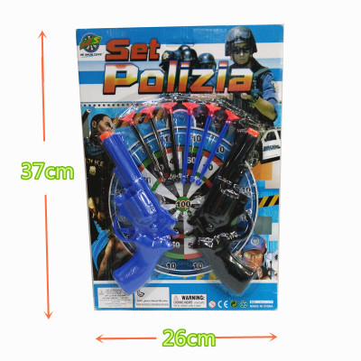 Children's toys wholesale stall mounted police plastic puzzle toys