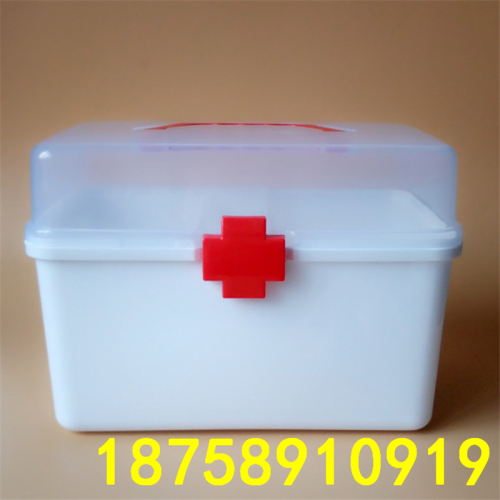 household medicine box extra large plastic hand carrying first aid box multi-layer medicine jewelry storage box