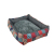 Pet Nest Hot Sale Square Kennel Removable and Washable Arctic Velvet Oxford Cloth Breathable Teddy Four Seasons