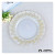 European-Style Creative Wheat Straw Glass Plate Large Fruit Plate Plate Beautiful and Practical Foreign Trade Wholesale