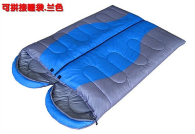 Wan Jia fu splices, factory direct genuine outdoor camping adult sleeping bags sleeping bag sleeping bags