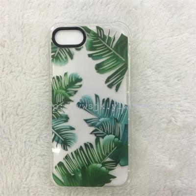 IPhone7 Fresh Plant Painted Japanese Banana Leaf Painted Phone Case