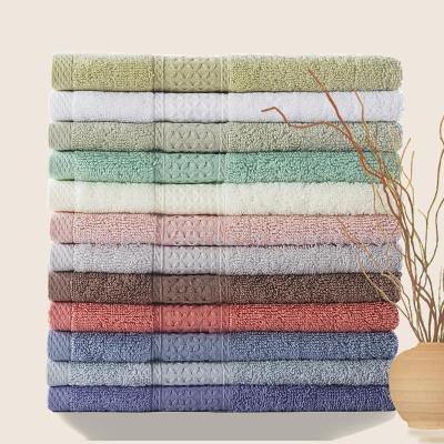 Pure Cotton Plain Mixed Color Towel Face Towel Cleaning Towel Absorbent Lock Water Wholesale Towels