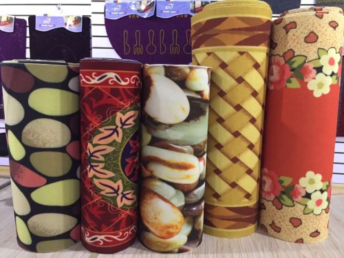 PVC Coiled Material Mat Room Door Mat Batoom Absorbent Mat Price Is Favorable