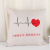 A couple of embroidered pillow cushion cover bed sofa pillow cushion cover set