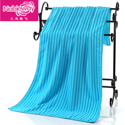 Microfiber Color Stripes Mixed Color Beach Towel Bath Towel Wholesale