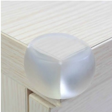 Infant safety table transparent anti-collision angle with 3M double-sided adhesive