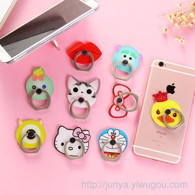 Ring bracket factory direct cartoon acrylic metal mobile phone stent iRing