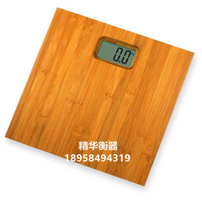 Bamboo scales of household electronic body scale weight says into human weight precision weighing instrument