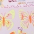The living room decoration TV wallpaper decorated the butterfly wall stickers.
