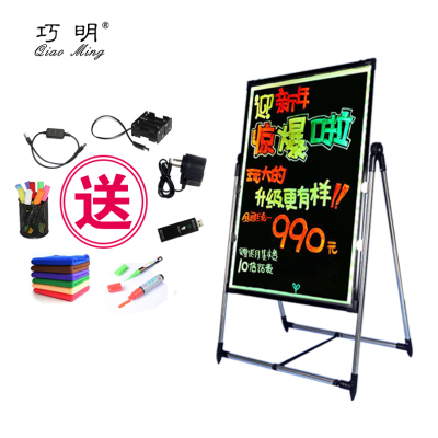 LED electronic fluorescent board billboard writing board billboard flashing luminous writing board