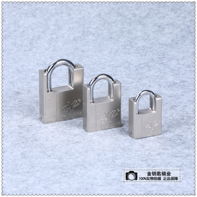 Shear lock super B - class semi - clad doors waterproof, anti - rust straight open steel lock