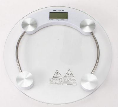 Small household electronic scales body scales kitchen scales glass health scales