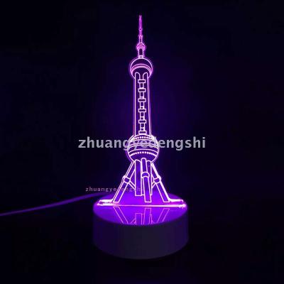 3D LED Table Lamps Desk Lamp Light Dining Room Bedroom Night Stand Living Glass Small Modern Next Unique End 56