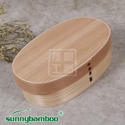 Easy lunch box bamboo Houseware storage box trinket box Chinese dream