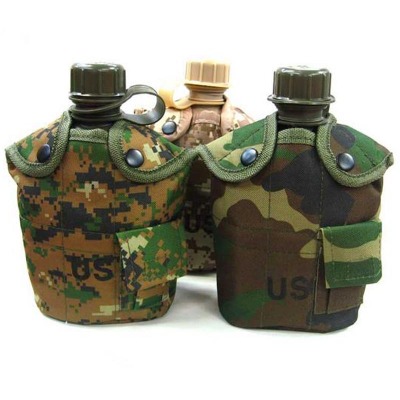 Direct manufacturers US U.S. military camouflage aluminum pot kettle kettle set of PV environmental protection material