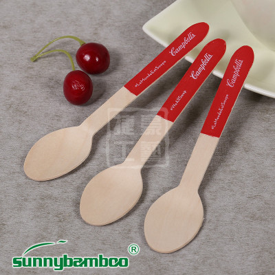 Custom colored wooden spoons wooden spoon factory outlet once a wooden spoon Chinese dream merchants