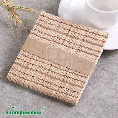 Dream merchants welcomed the consultation, China bamboo home products crafts jagged ice-cream bar