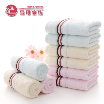 Cotton high-grade color cut off a towel adult face wash towel promotional models