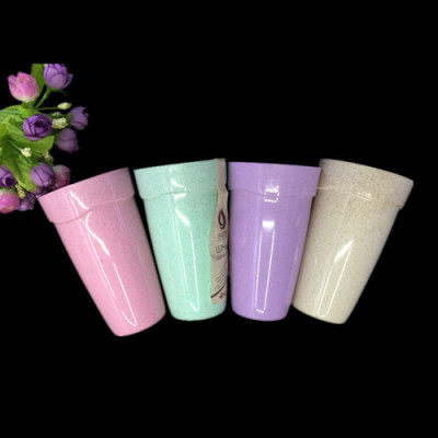 New plastic cup glass frosted water cup 6878