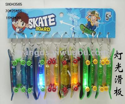 SH043565 finger skateboard with lights key 3 mixed with only 12