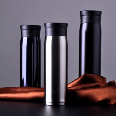 Taobao Hot Sales Fashion Stainless Steel Thermos Cup Stainless Steel Vacuum Water Cup Business Thermos Pot Wholesale