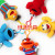 Manufacturers selling sesame doll plush toys red blue aymo Pendant
