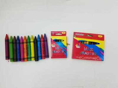 Jumbo crayon of 1.4cm thick in 6 colors, 12 colors and 24 colors.