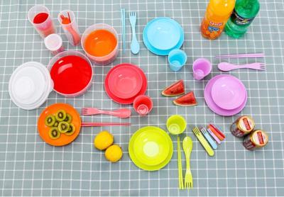 Outdoor Tableware Portable Camping Tableware Travel Supplies Picnic Rice Bowl Spoon Chopsticks Sets