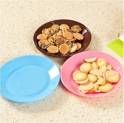 Food grade plastic snack plate