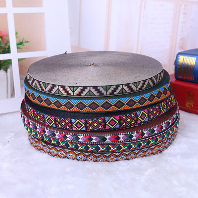 Embroidery jacquard lace accessories retro ethnic wind ribbon DIY crafts wholesale