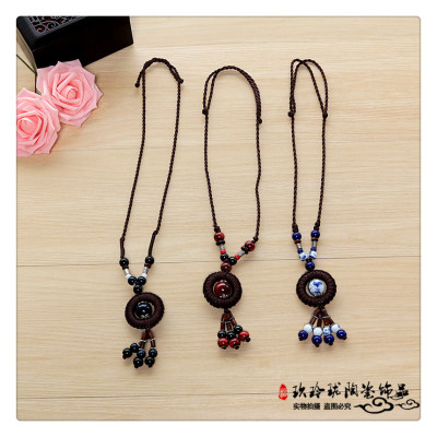 A long paragraph sweater chain Korea female all-match accessories with clothes and ornaments pendant Pendant
