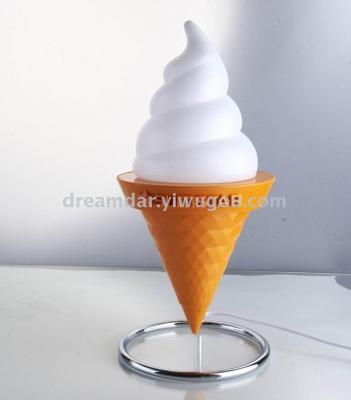 Ice cream model lamp sweet ice cream decorative model lamp box