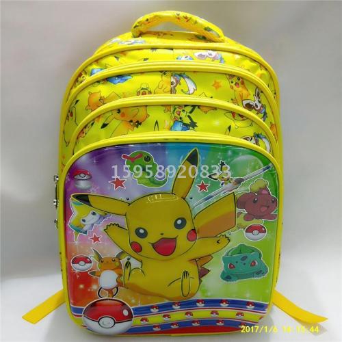 factory direct schoolbag backpack cartoon bag backpack 3d bag children bag student bag gift bag trolley bag