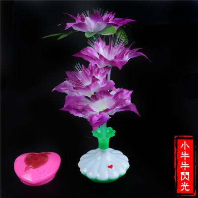 Star fiber optic flower children spread supply Flash Toys best selling wholesale