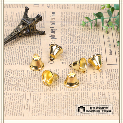 DIY accessories Horn Gold Bell Christmas Little Bell