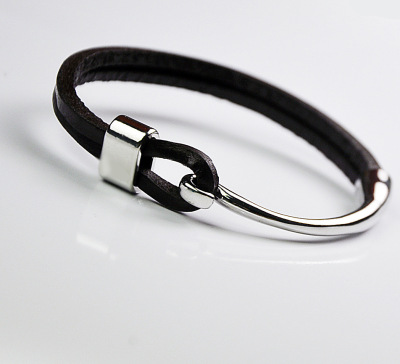 Leather bracelet genuine leather men's Rope Bracelet