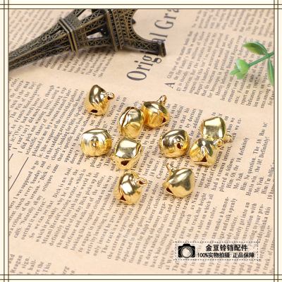 Jingling bells gold little bells diy beads bracelet materials