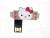 Factory direct metal cartoon Hello Kitty jewelry U disc bracelet bracelet U tray KT